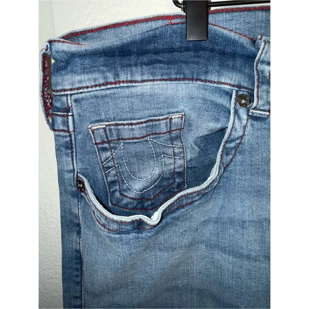 TRUE RELIGION Gene Slim Men’s Straight Leg Classic denim Jeans 44
